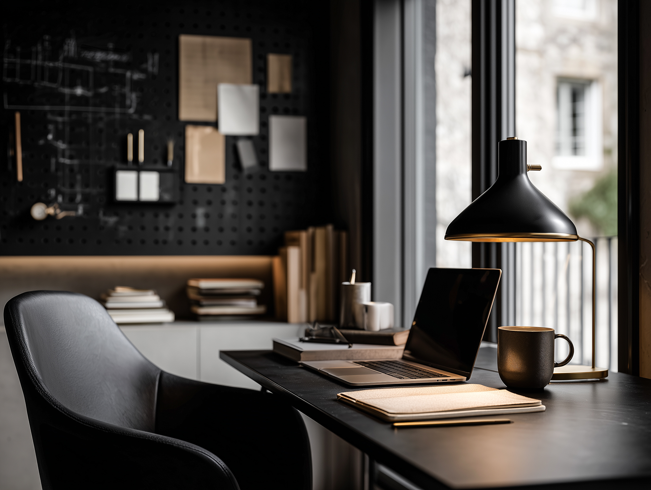 黑色；黑色电影风格；黑色系-7