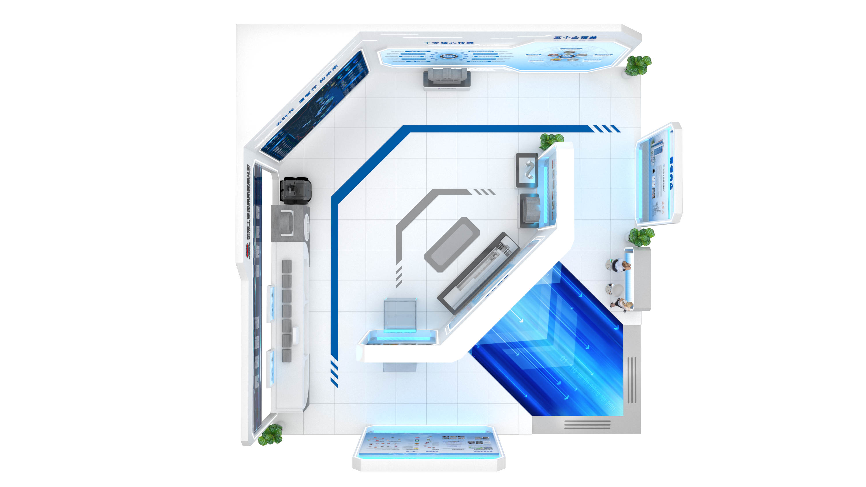 2025厦门工业博览会智能制造展区中铁十四局集团展台-12