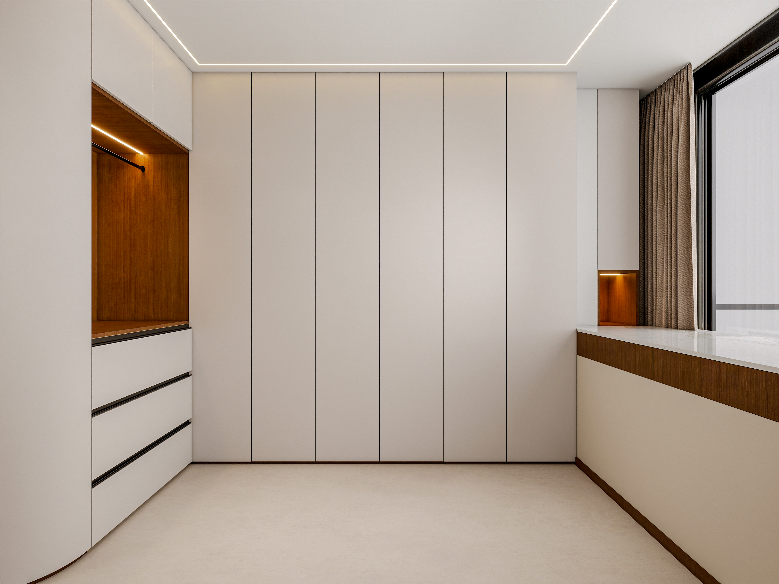 四川成都花间君邸（603平方现代极简底跃四居室）-47