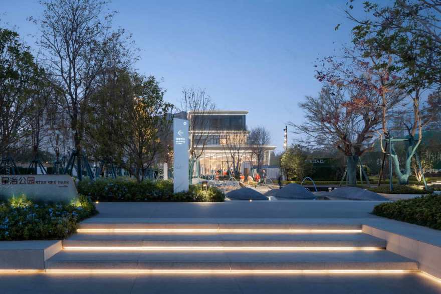 东莞万科卓越珑远未来之光 | 星海公园的现代设计魅力-30