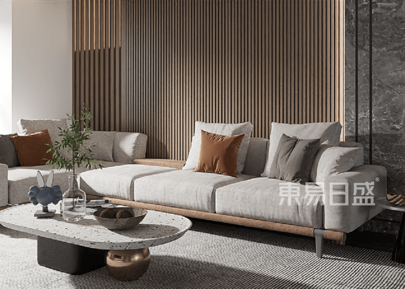 180㎡轻奢风设计，黑白灰咖的精致生活-19