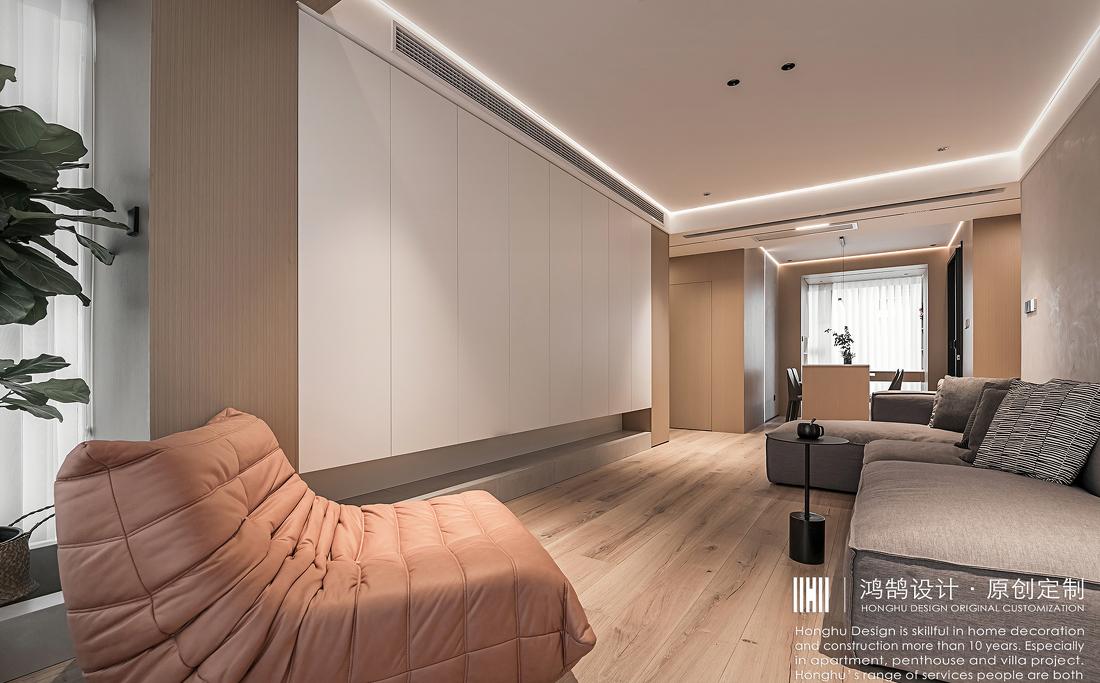 园林设计师的独居平层空间丨中国上海丨鸿鹄设计上海-6