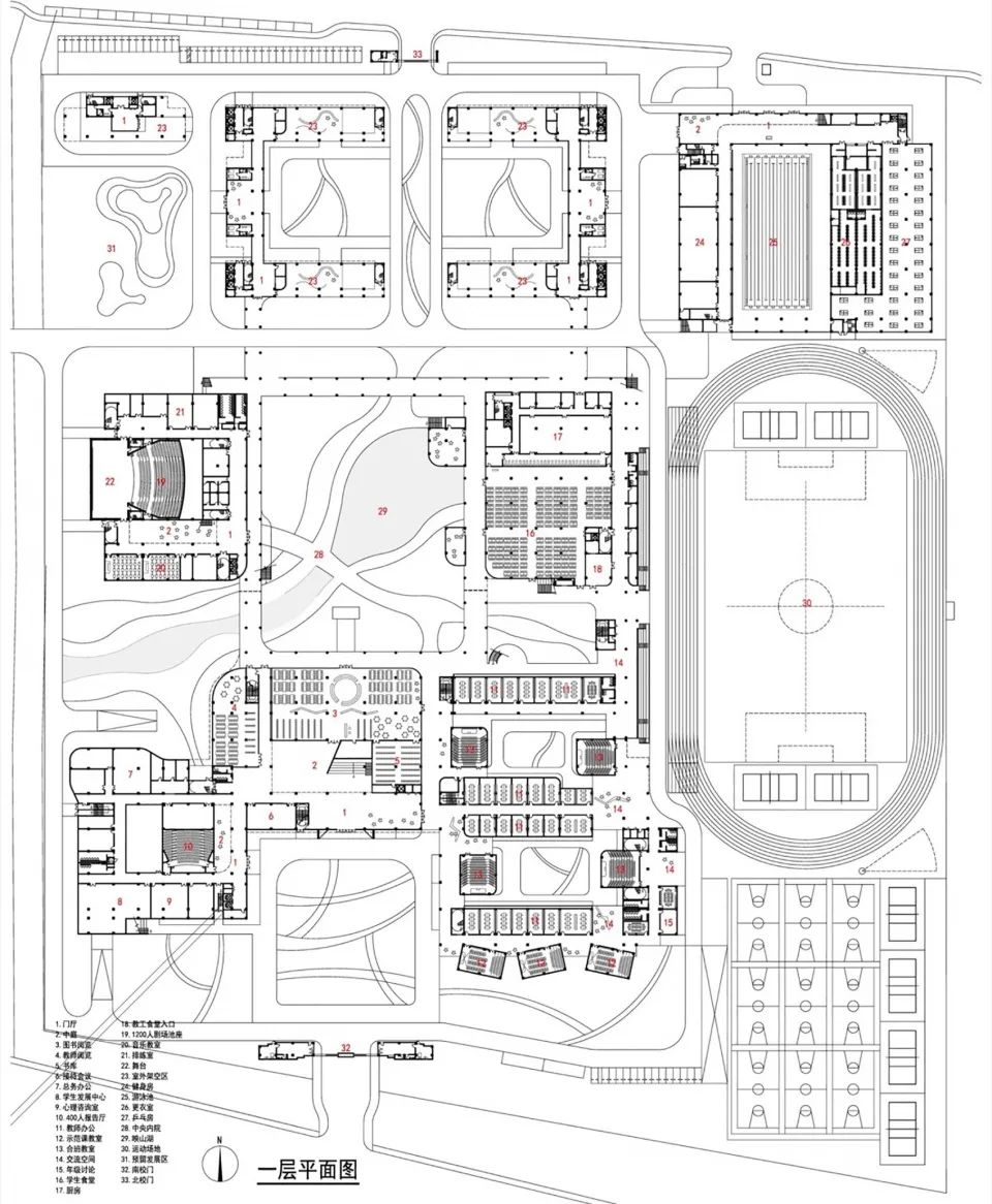 同济院新作｜天一中学宛山湖校区-172