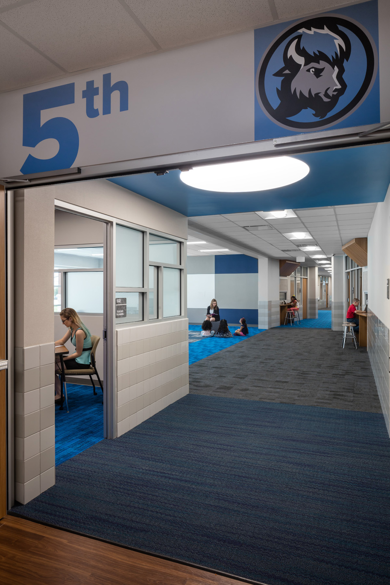 凯瑟琳贝斯克小学 | 社区参与协作学习空间-10