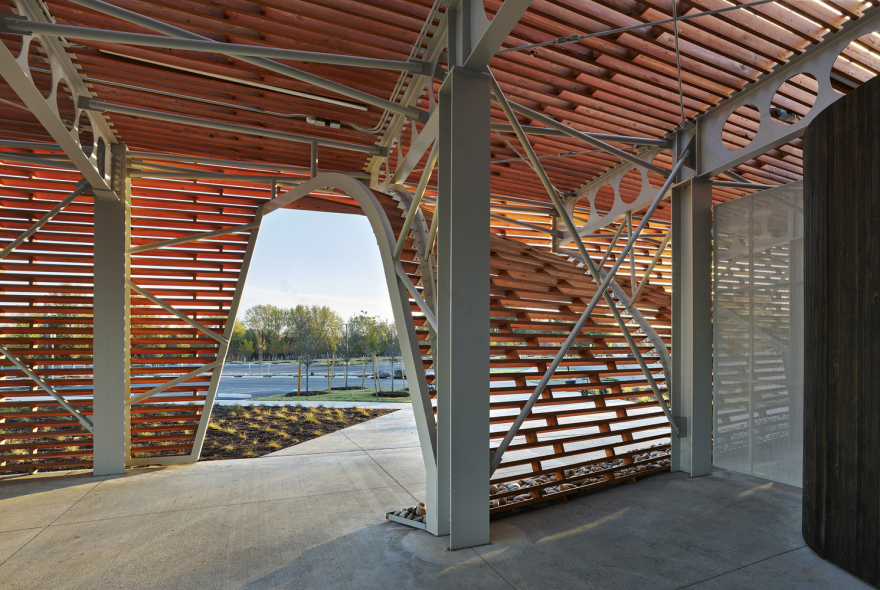 美国奥萨奇公园亭子丨modus studio-32