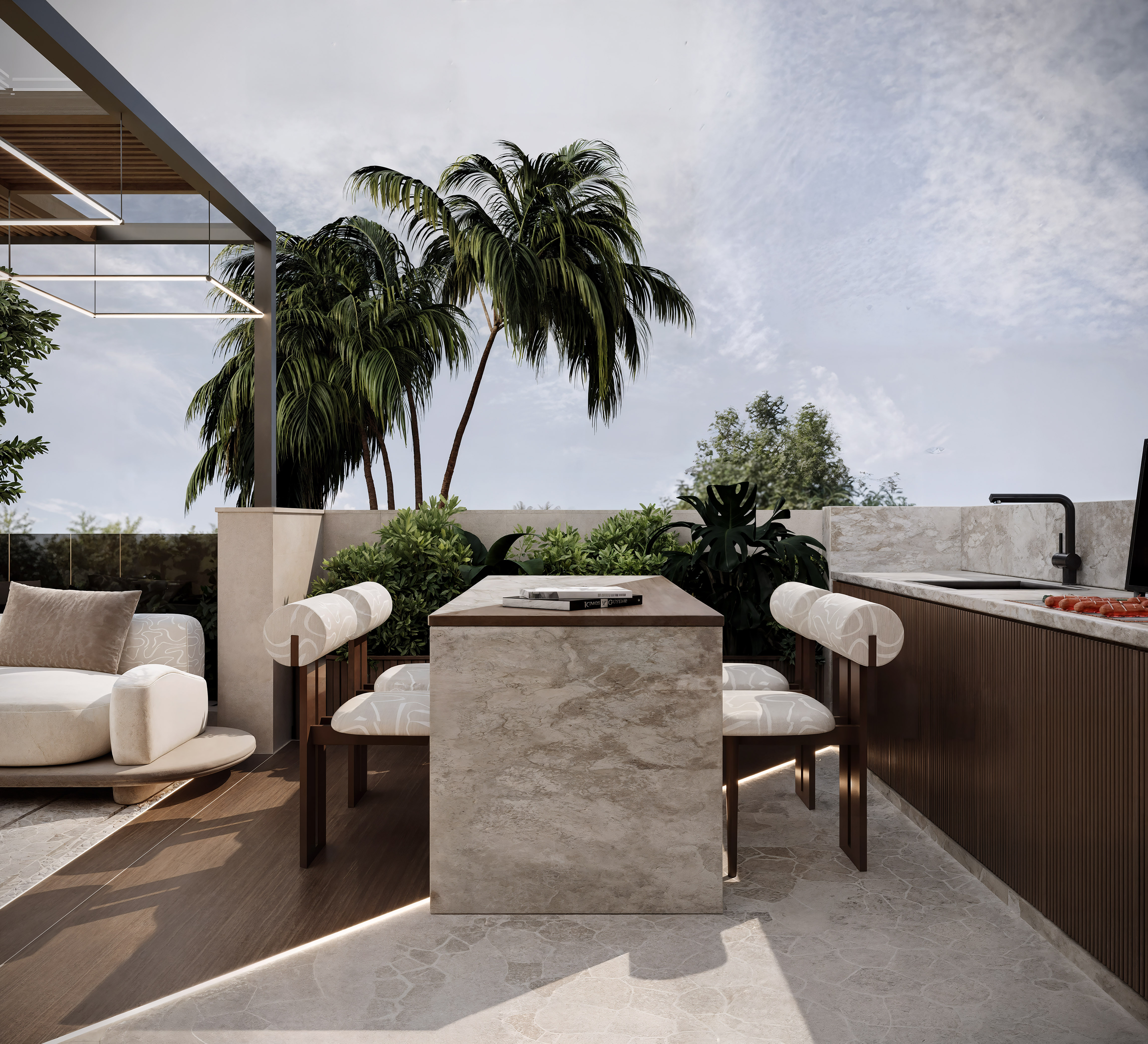 露台丨埃及开罗丨Evento design,Mohamed Abdelbaky-11