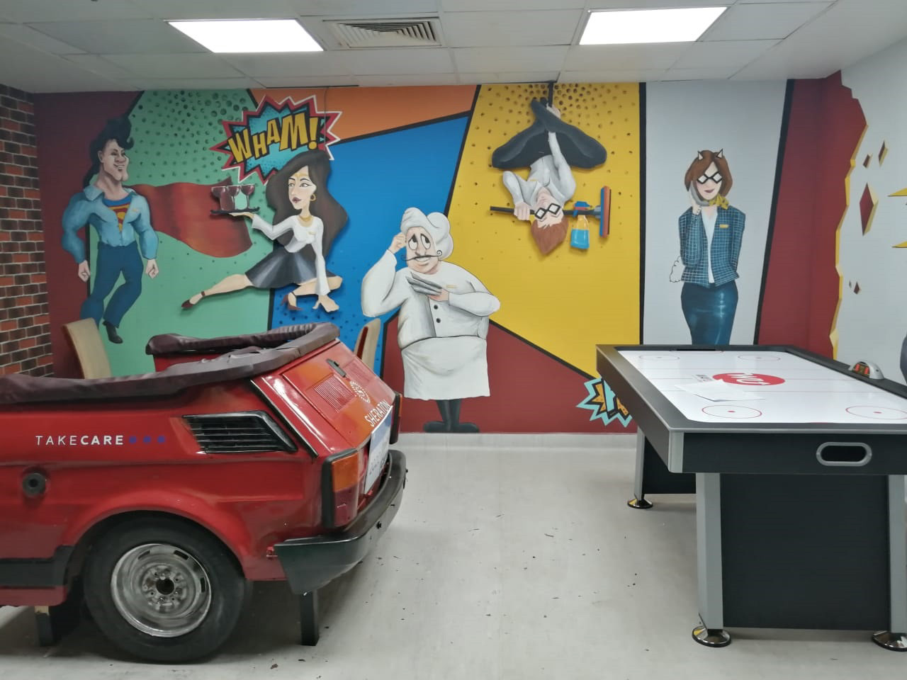 staff's break room Sheraton Cairo Hotel and Casino-4