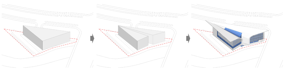 昆山德园文化展示馆——折纸飞机造型的新地标-12