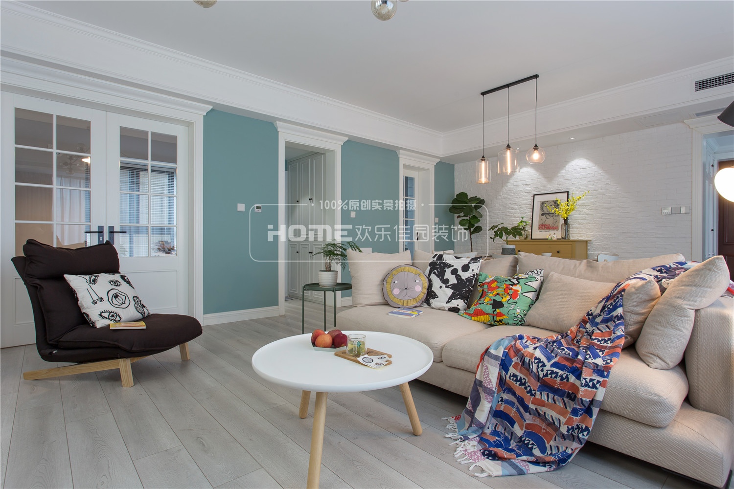 成都 130㎡北欧风家居,舒适自然、细节精致-2