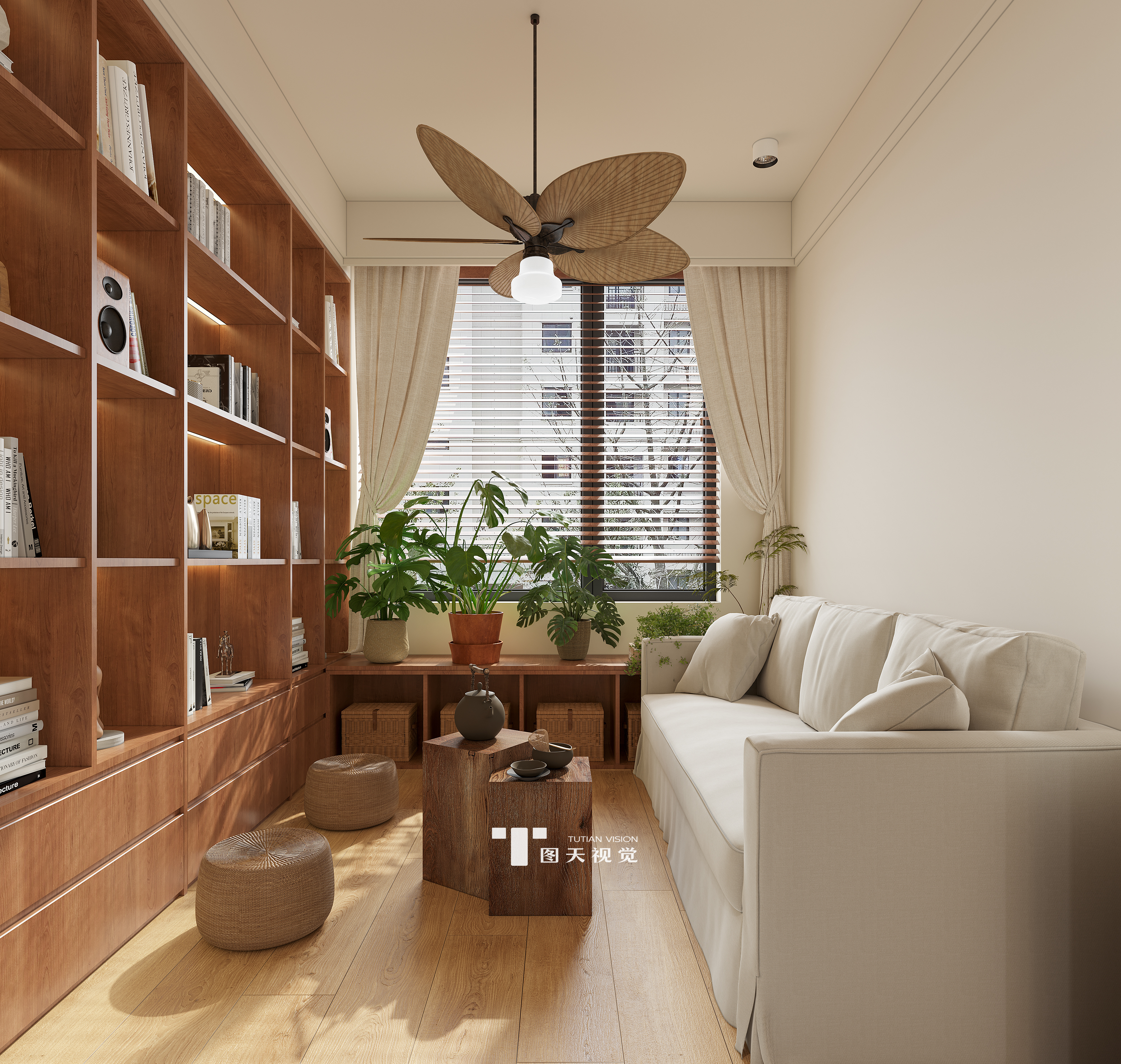 奶油中古风||焦糖拿铁色的家-5