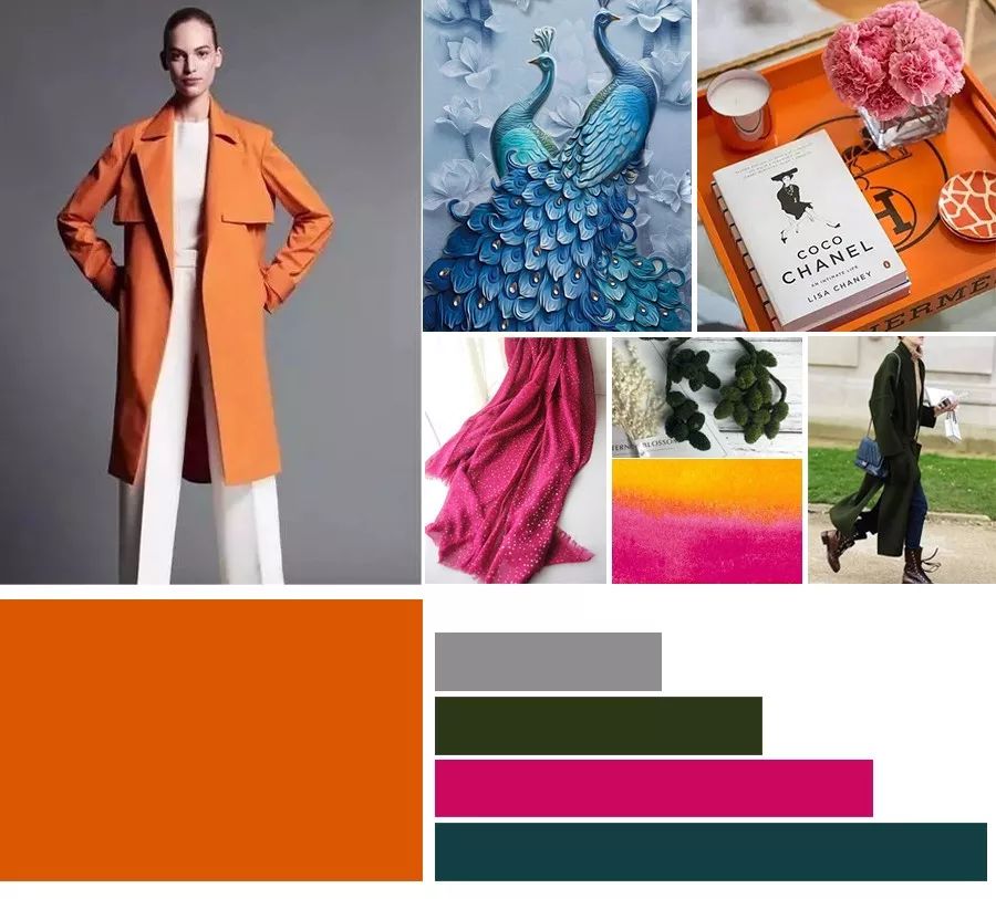 爱马仕橙&孔雀蓝撞出高级感,美式混搭打造优雅轻奢家居-13