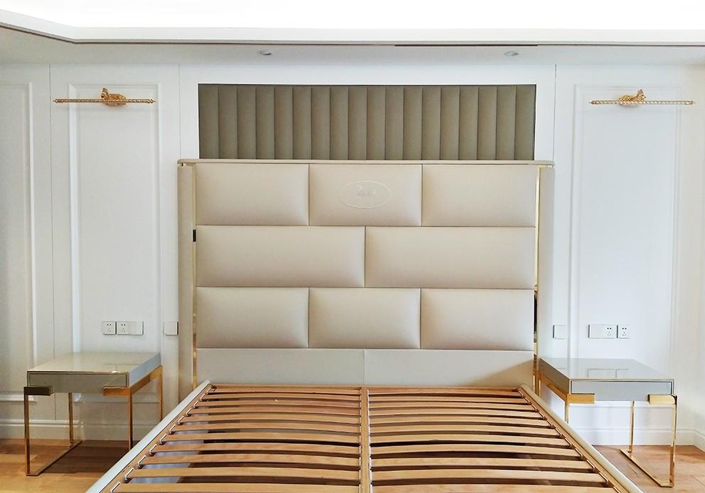 魔都 40 平米宽敞客厅,精致江景大房定制案例-31