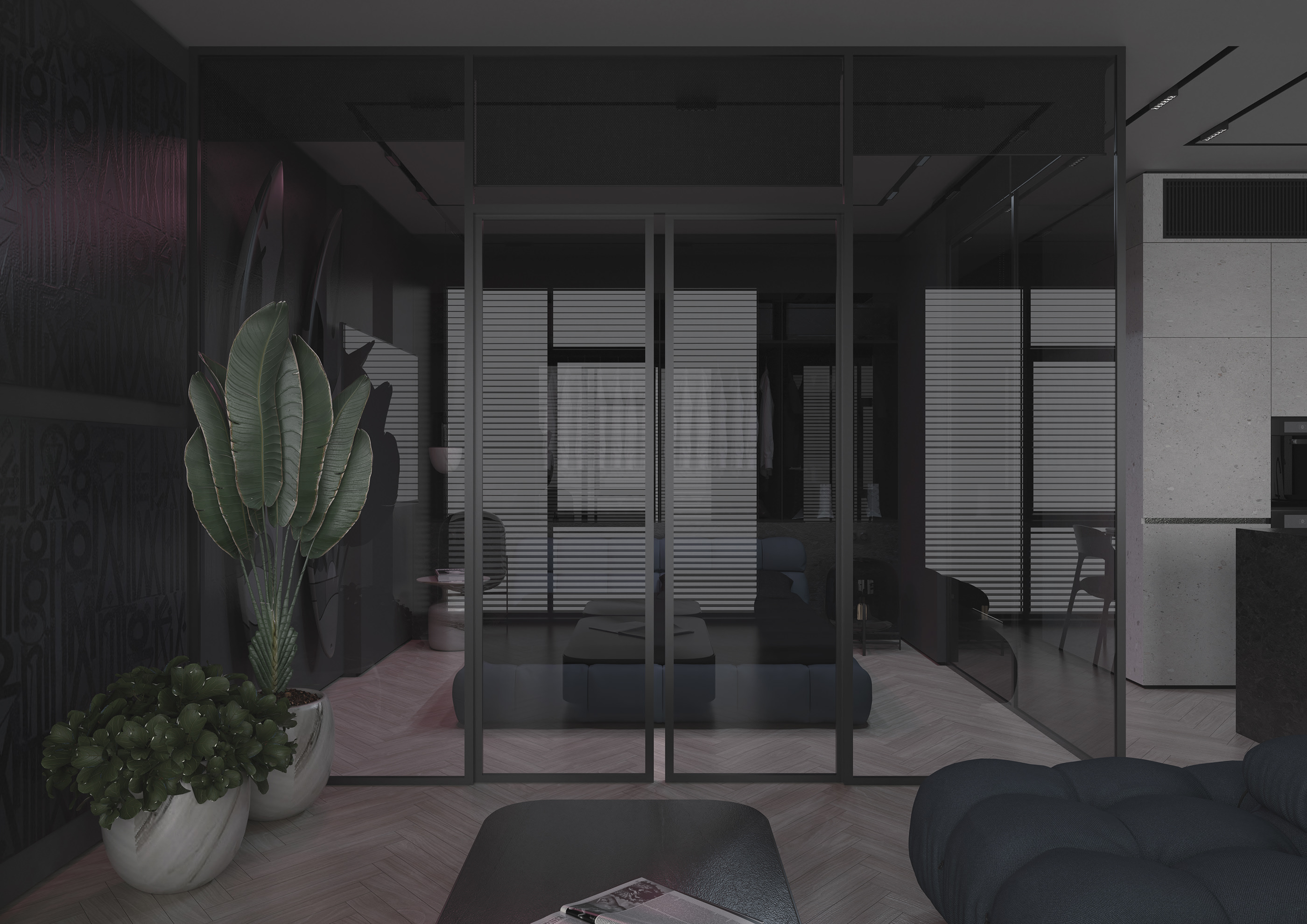 49平 高级灰 小公寓设计！-14