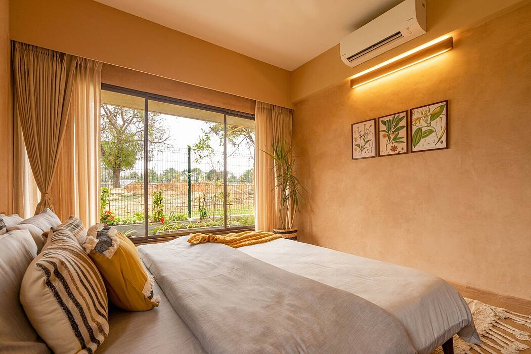 可持续地球别墅丨印度丨Svamitva 建筑工作室-11