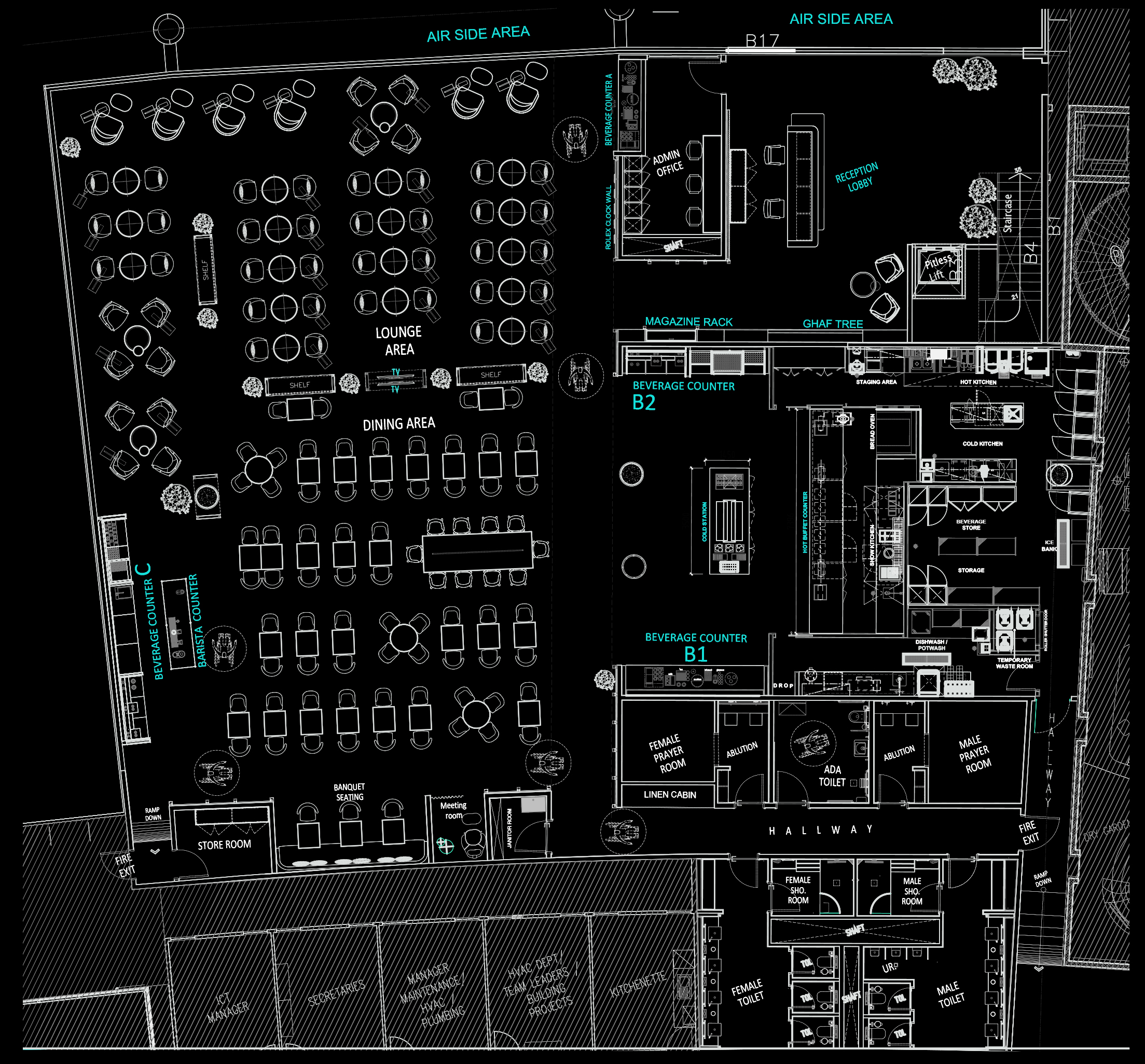 阿联酋航空贵宾休息室-2