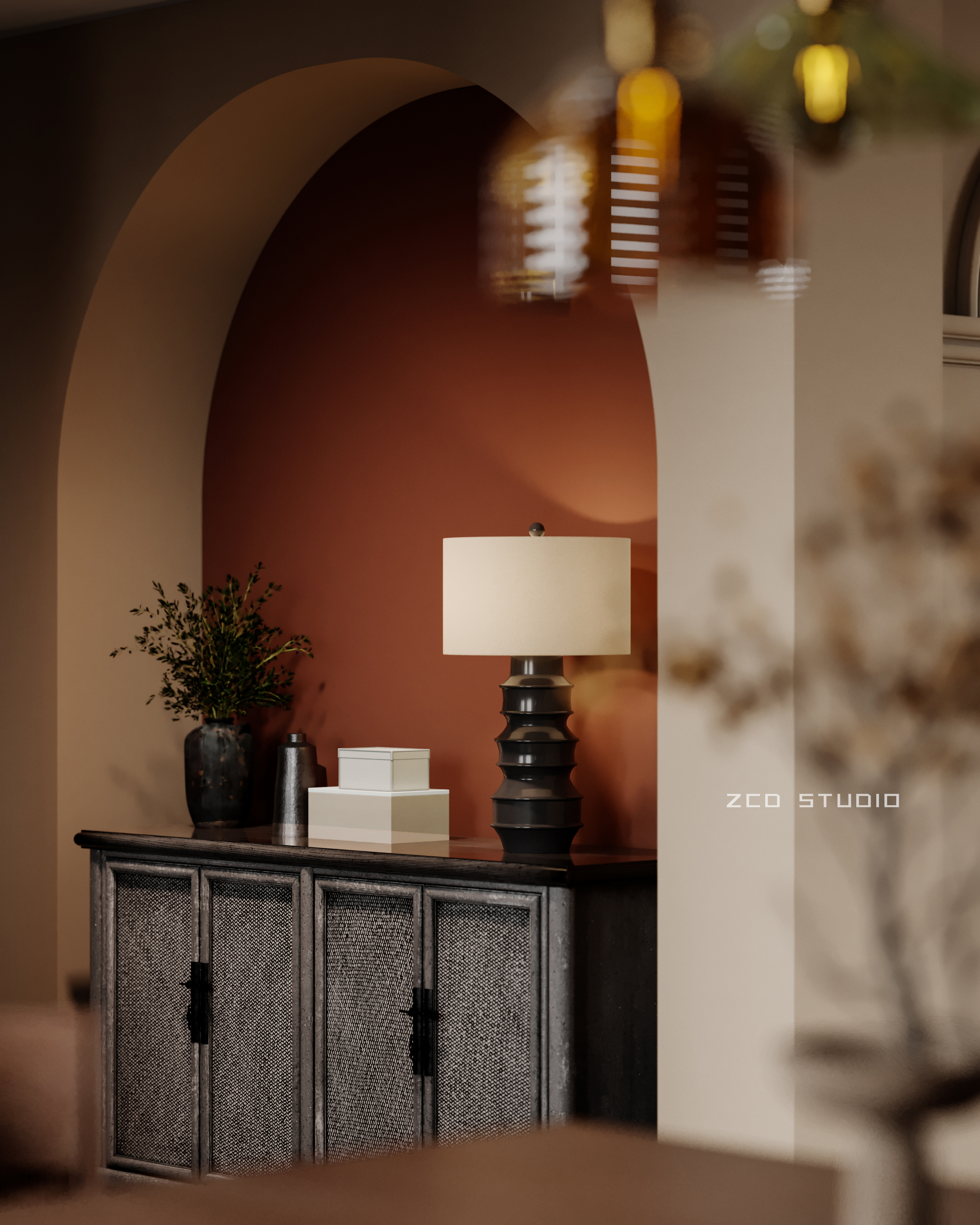 融合自然元素的 3Dmax CR5.2 室内设计案例-44