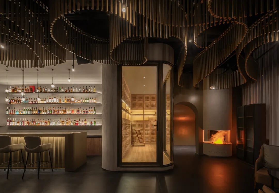 「葉LEAF」雪茄酒吧丨中国广州丨MARS星球建筑-35