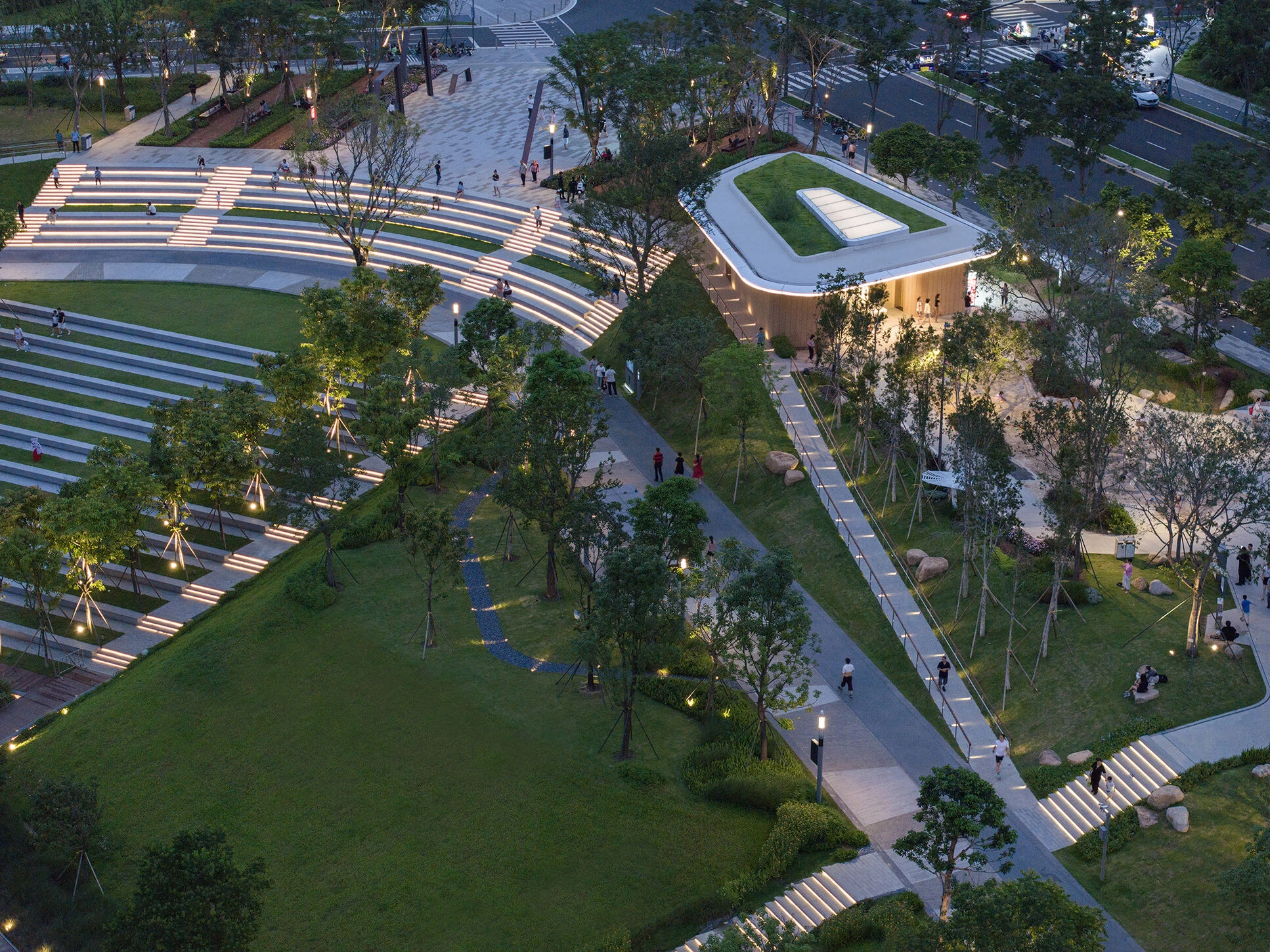 东莞中心公园森空间丨中国东莞丨SPDG,Henning Larsen-21