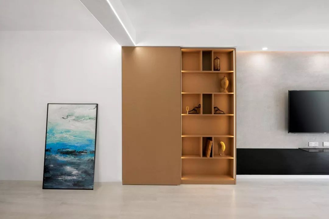 80 平米老房翻新,简约设计变 100 平米豪宅-23