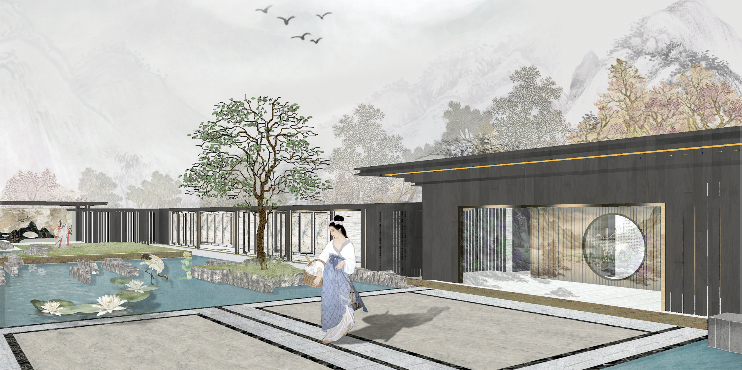 景观设计古代风格作品集-12