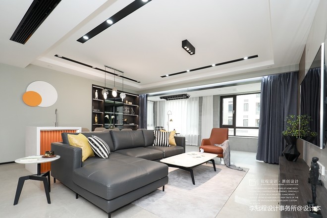 50万元四居及以上145平米装修案例丨冠程设计 | 书 · 禹-11