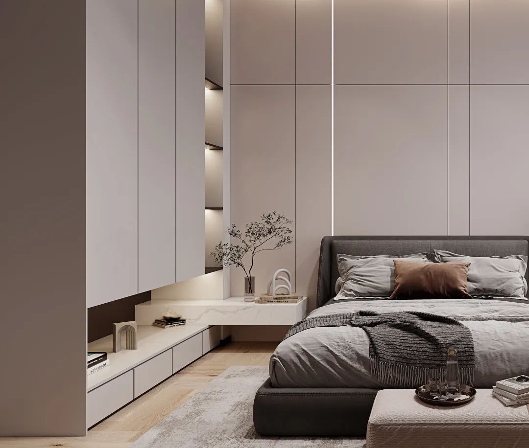 广州黄埔科学城沁园现代优雅轻奢别墅设计丨中国广州丨尚层装饰（广州分公司）-109