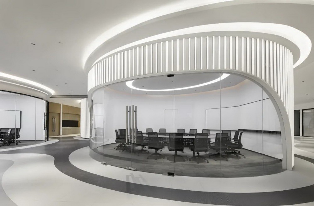 荣庆物流中国总部公共办公区室内设计丨艾迪尔上海-21