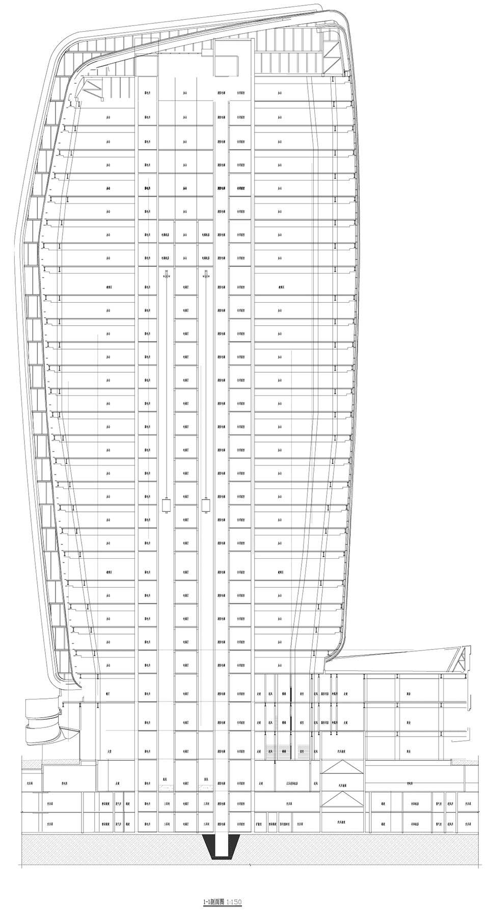观雲钱塘城丨中国杭州丨Aedas-63