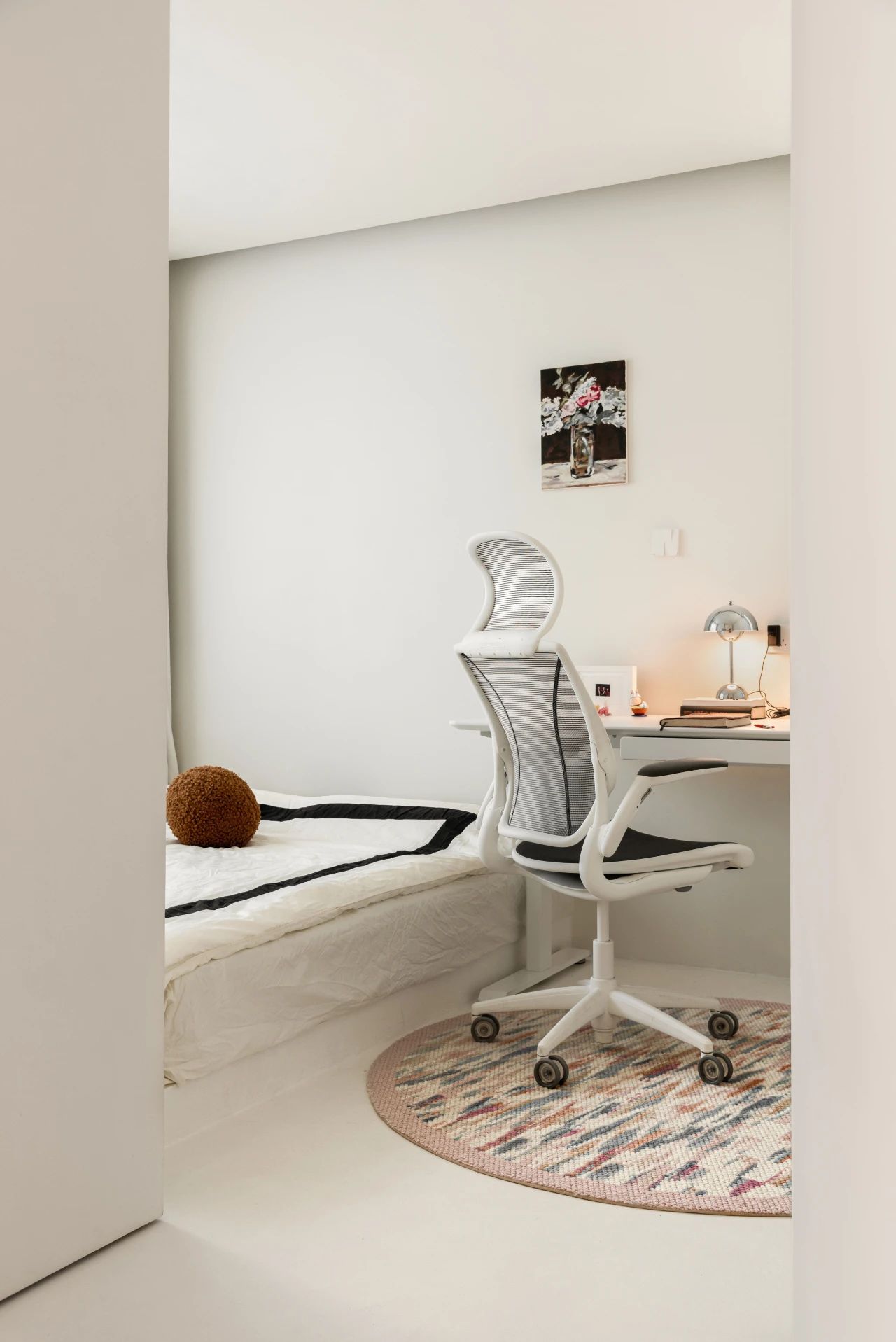 氧气空间 · 孟菲斯艺术元素注入现代独居女孩空间丨中国北京丨安之见舍空间设计事务所-46