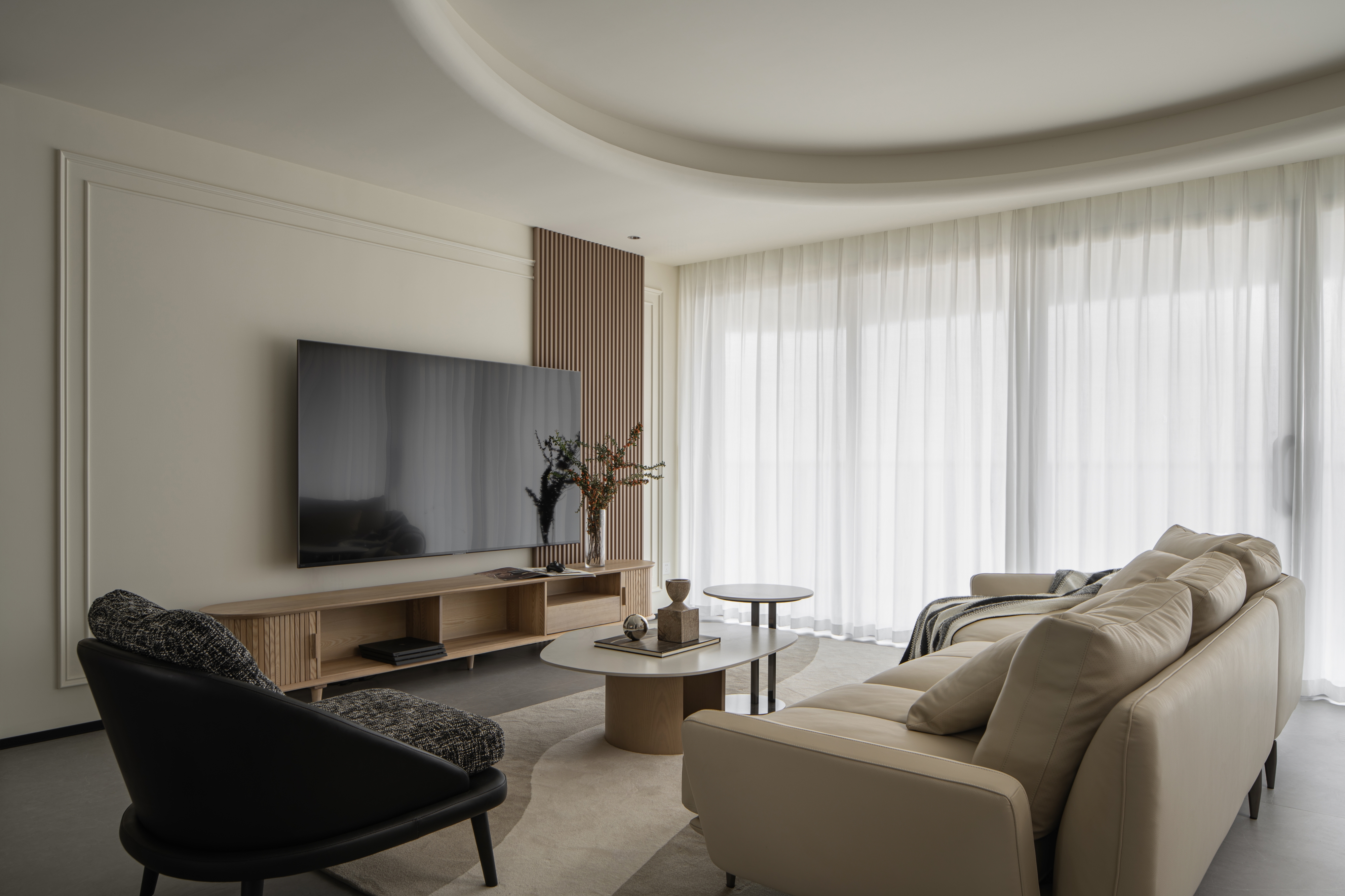 独享这套多巴胺式原木极简house-1