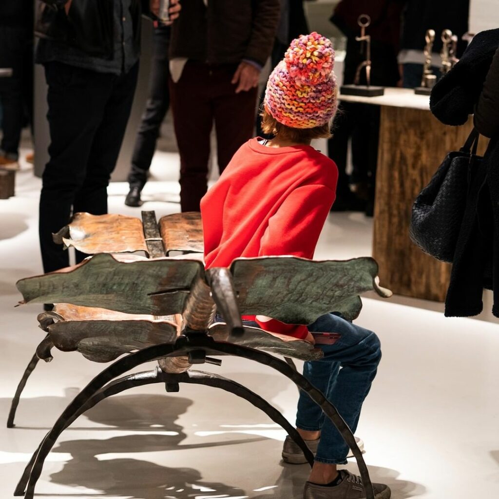 “the Firebird Chaise”雕塑躺椅丨Conrad Hicks-12