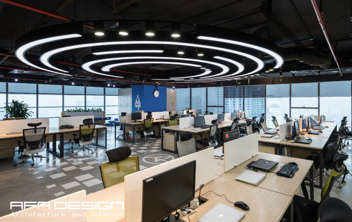 Văn phòng công nghệ AI&T 设计施工项目丨AFA Design-11