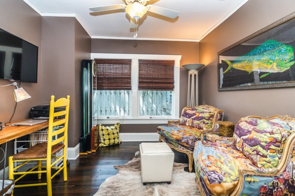 Houzz Tour: Would-Be House Flipper Falls Hard for a Florida Bungalow  -  Decor Ideas-48