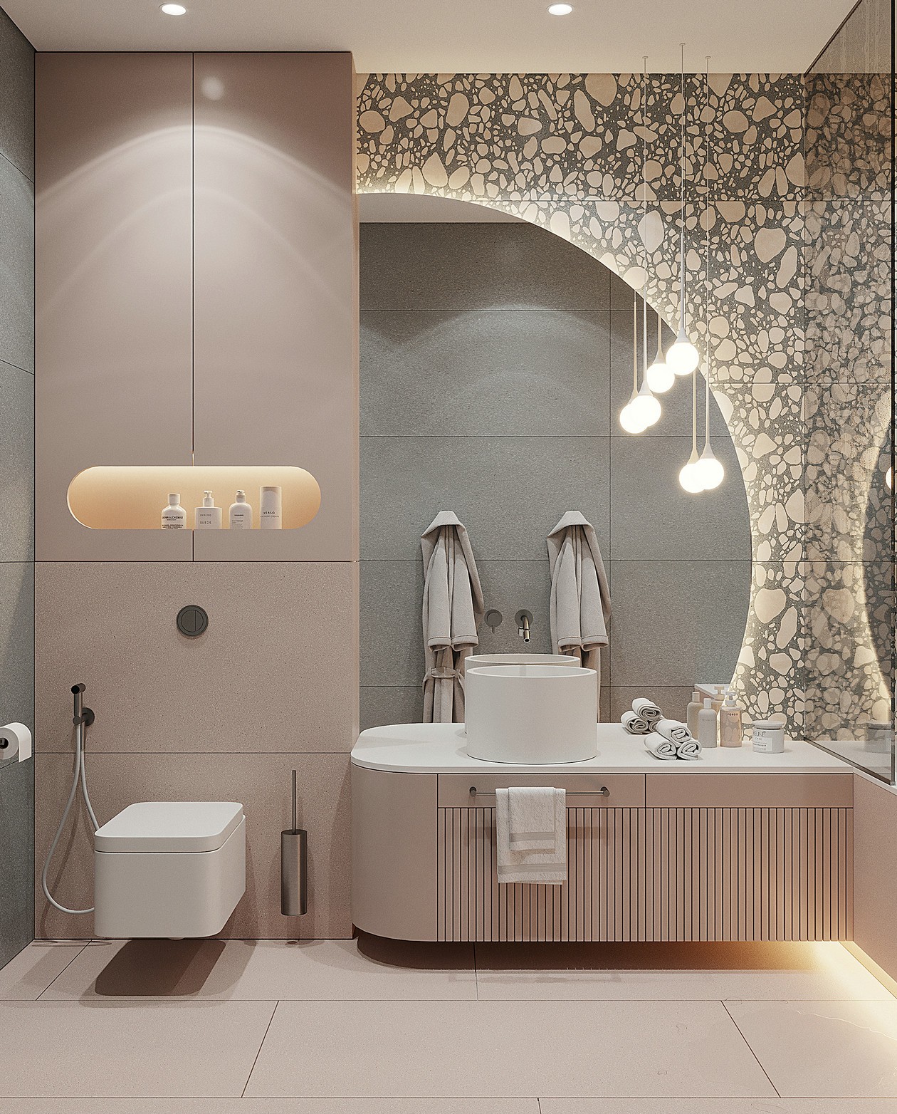 80㎡高级色系公寓设计 这才叫格调！-20