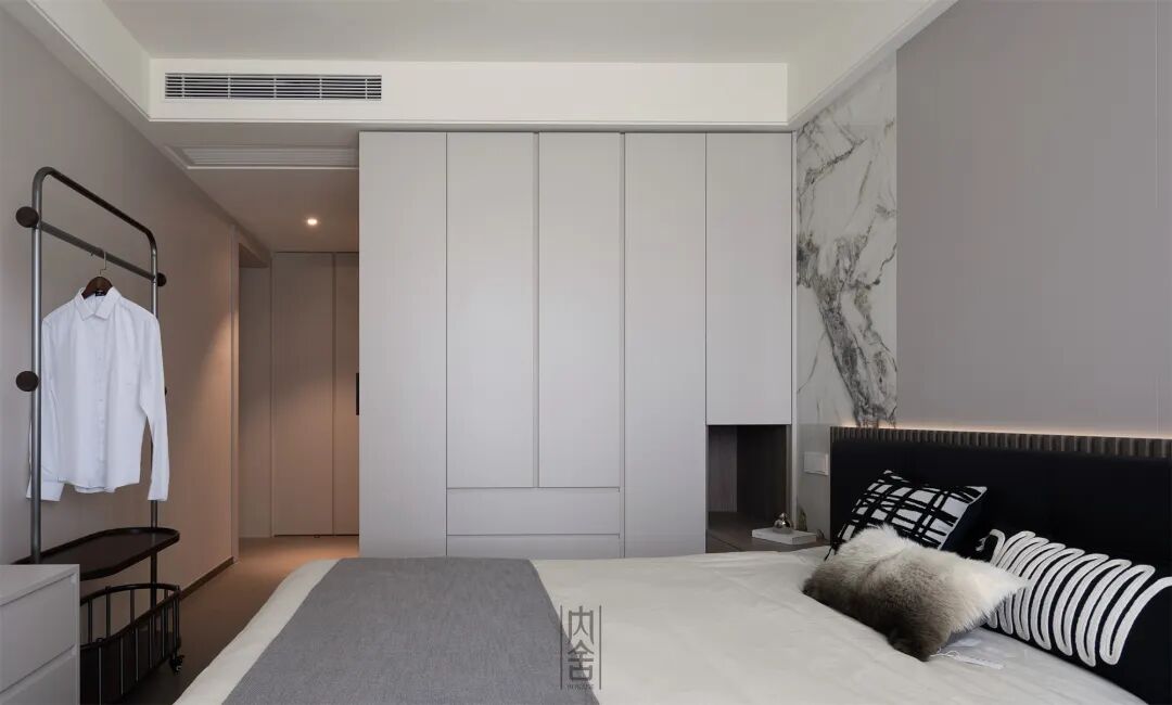 内舍软装丨190㎡意式轻奢，简约奢华持平，彰显内敛的空间气质！-41