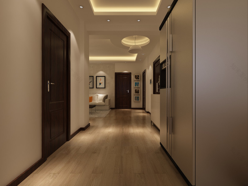 《昆仑·天禧》110 平现代轻奢风格装修丨中国盘锦丨盘锦楚航装饰-9