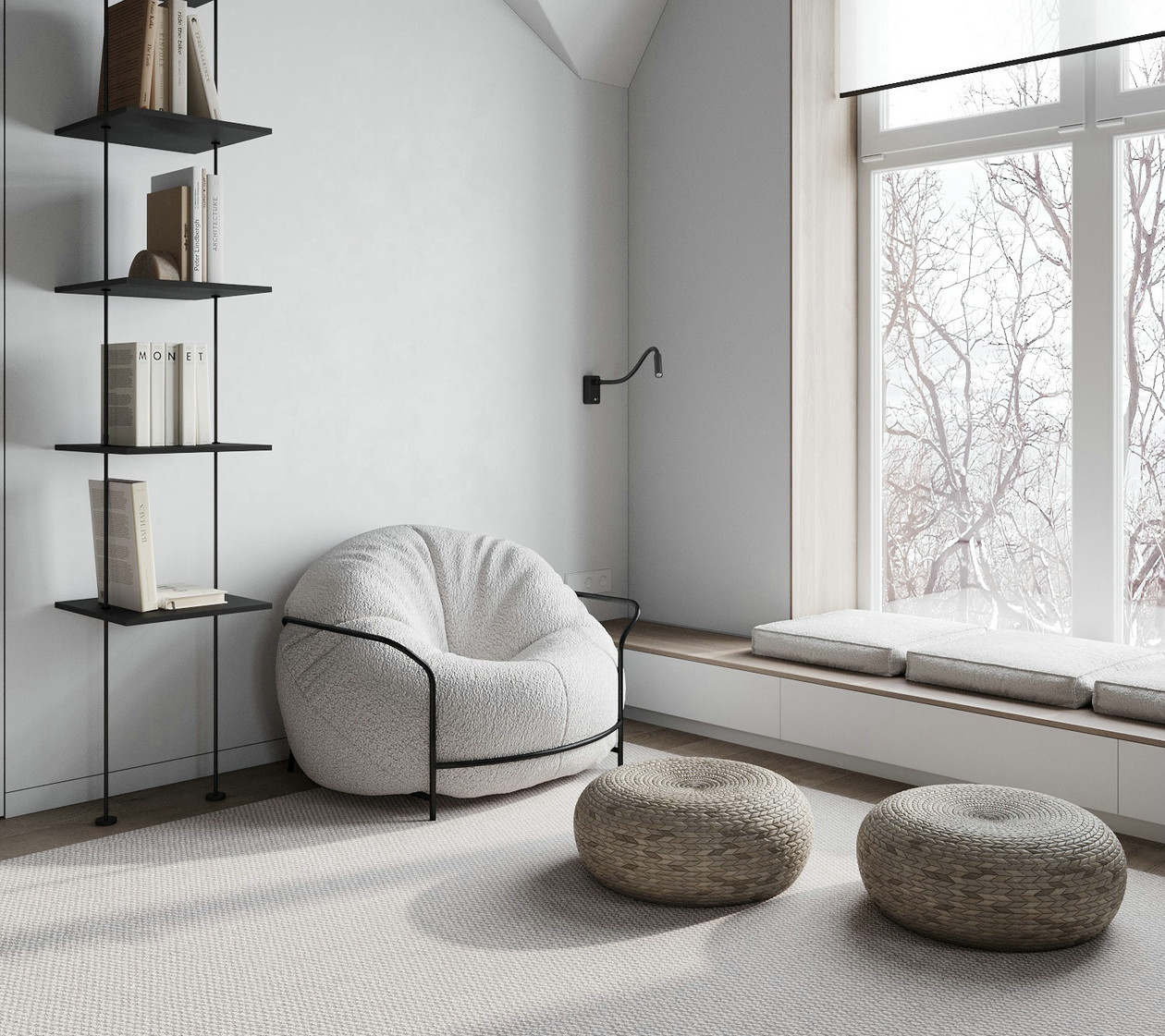 81㎡简约风公寓设计-2