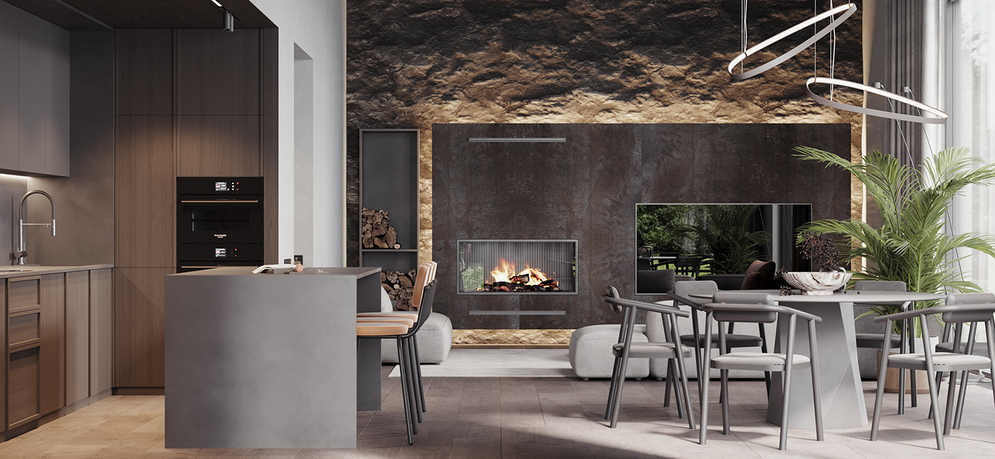 高级灰色系公寓设计-11