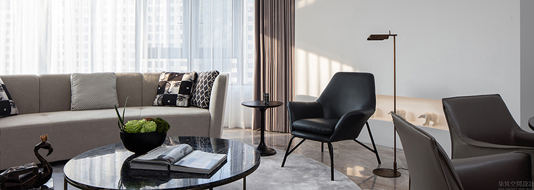 高级白 柒筑空间设计-1