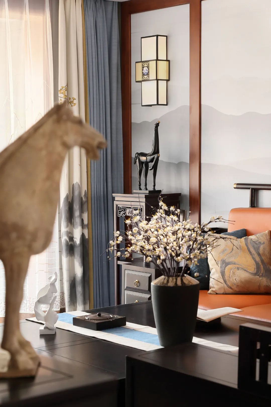 《橙香·沁园》 | 传统与现代共融的东方美学空间-57