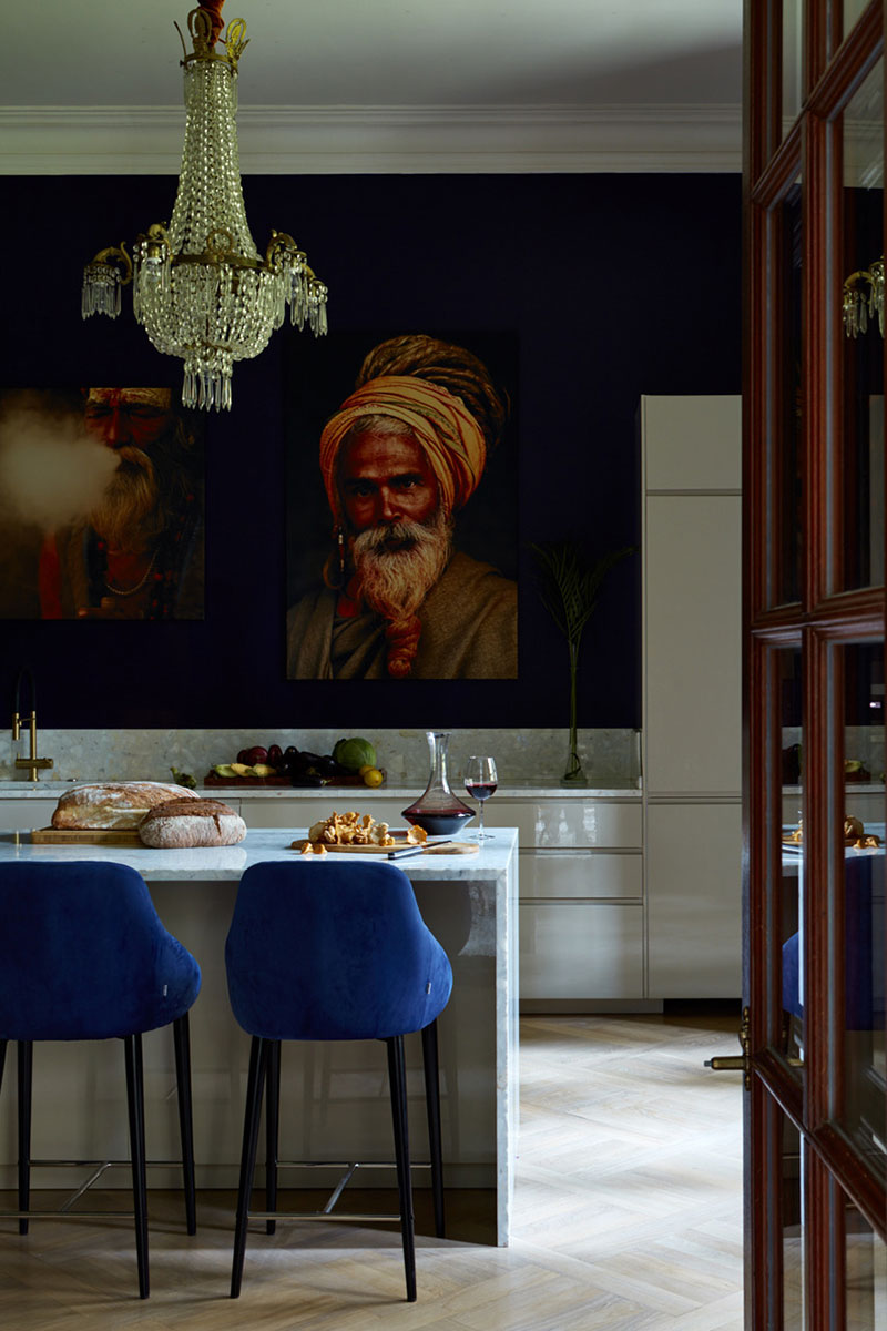 莫斯科设计师 Katerina Lashmanova 的豪华混搭之家-3