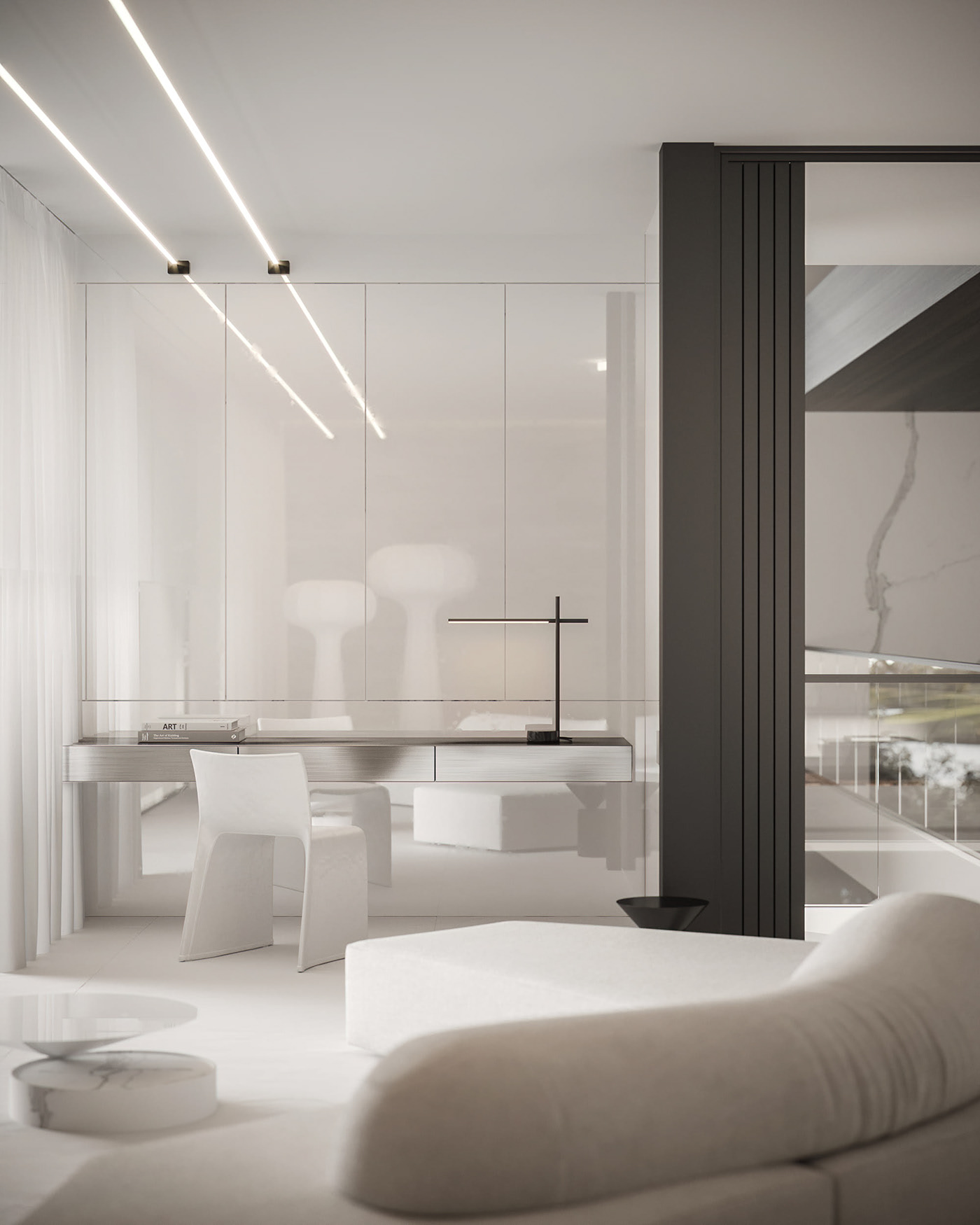 迈阿密博卡拉顿极简私人住宅丨美国迈阿密丨Elena Kisenko,Sergey Somkin-10