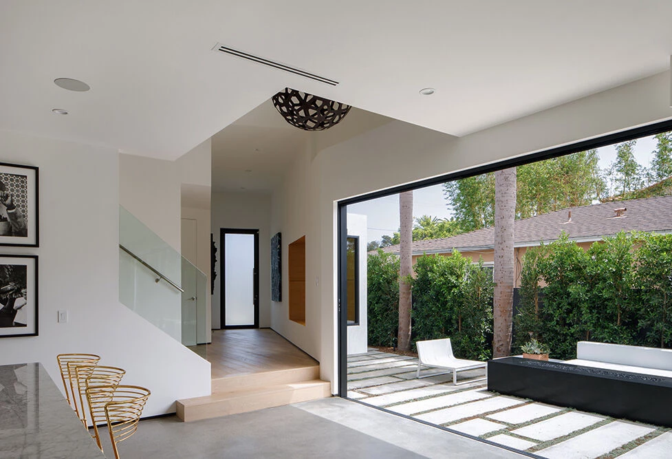 洛杉矶威尼斯海滩住宅,展现精致室内景观-12