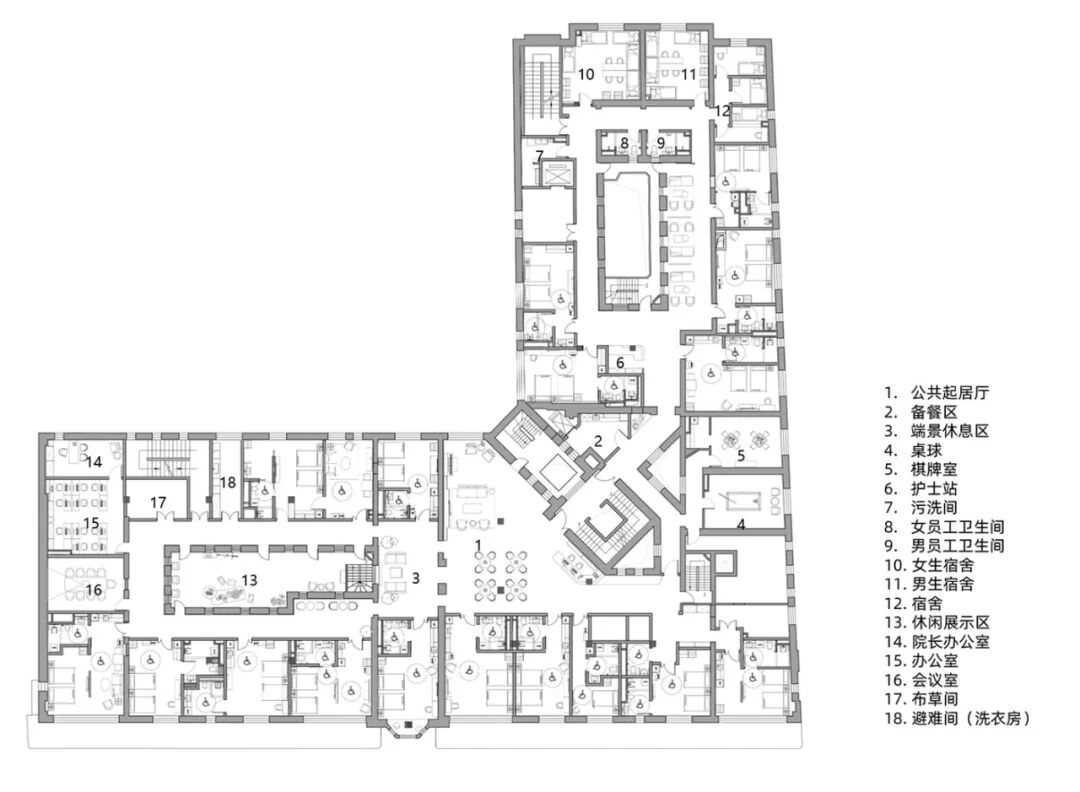【AT】栖城新作|全国首例百年文保建筑改造养老公寓——大家的家・天津泰安道城心社区-115