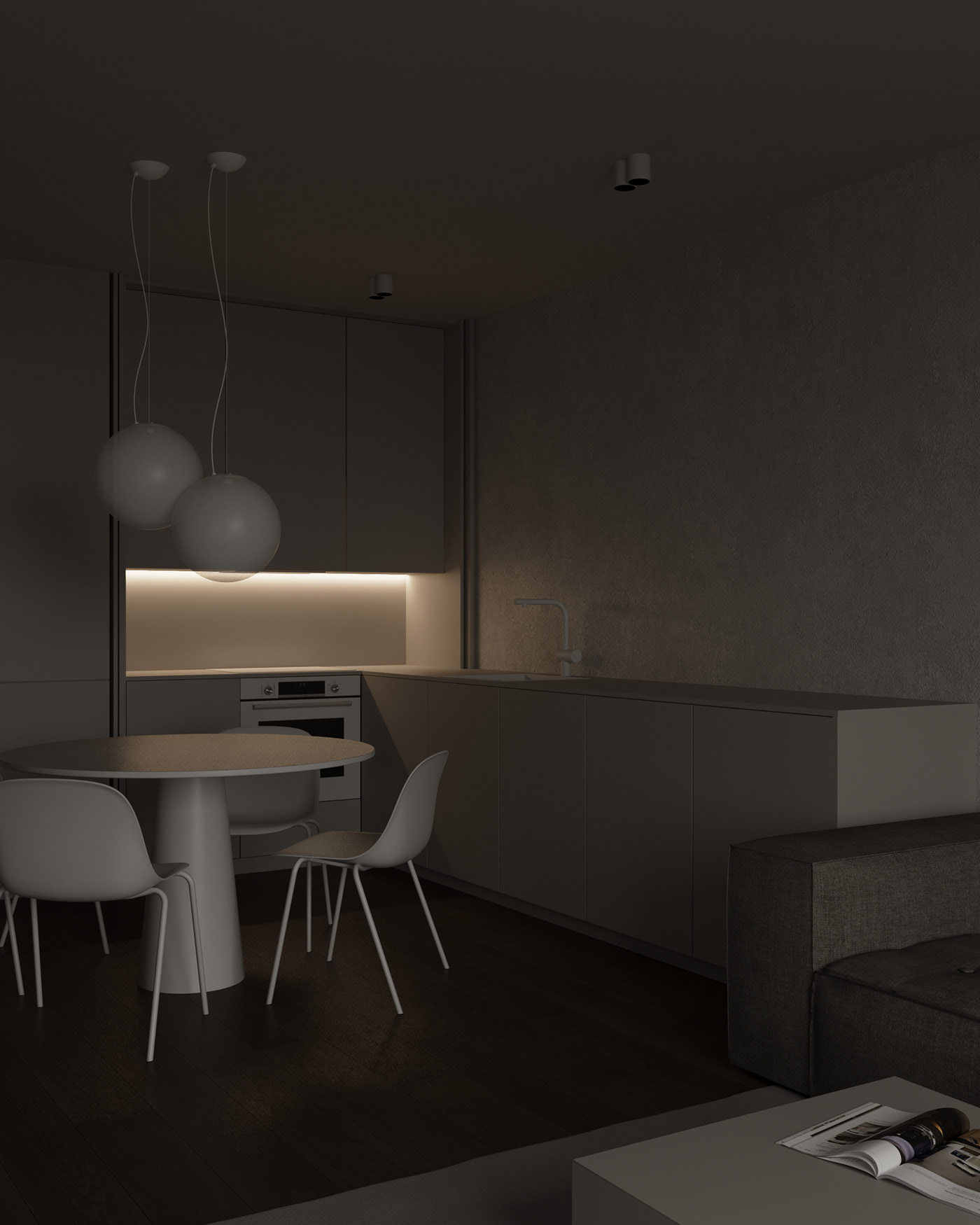 中性色系住宅设计 既简静又舒适-11