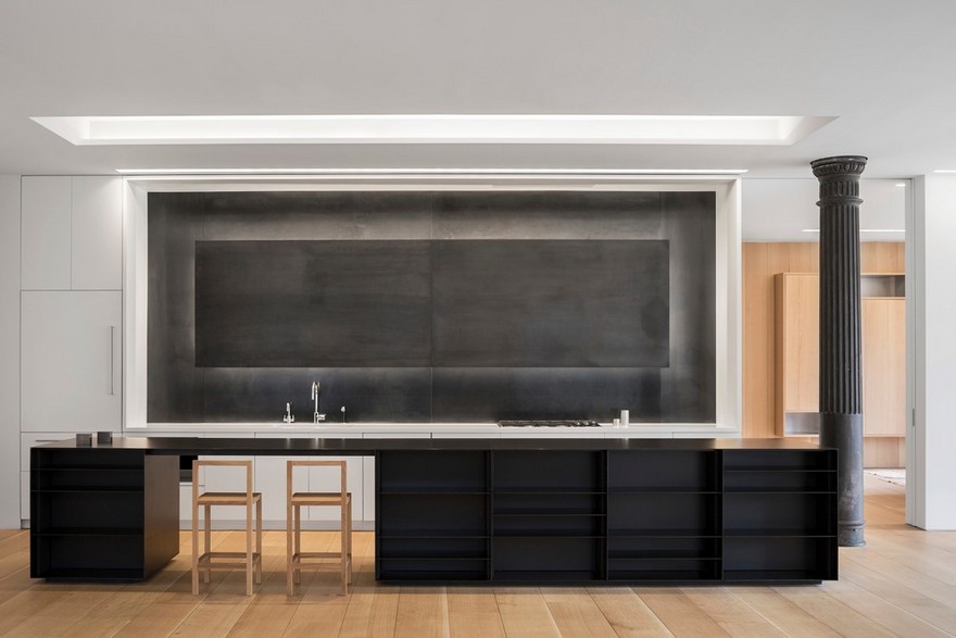 New York Industrial Loft Renovated and Transformed into a Serene Live-Work Environment-9