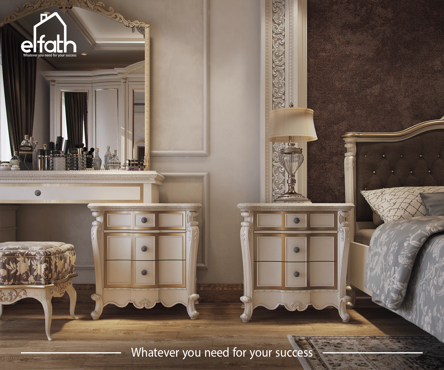 Resident home classic Bedroom design-5