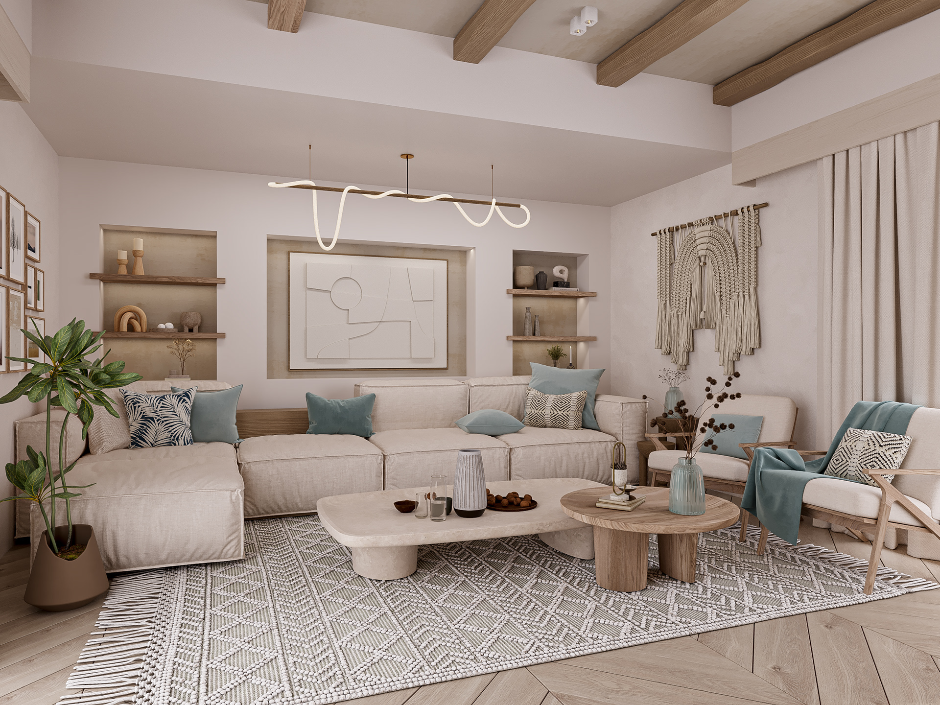 屋顶利文兰住宅丨Rita Boshra-6