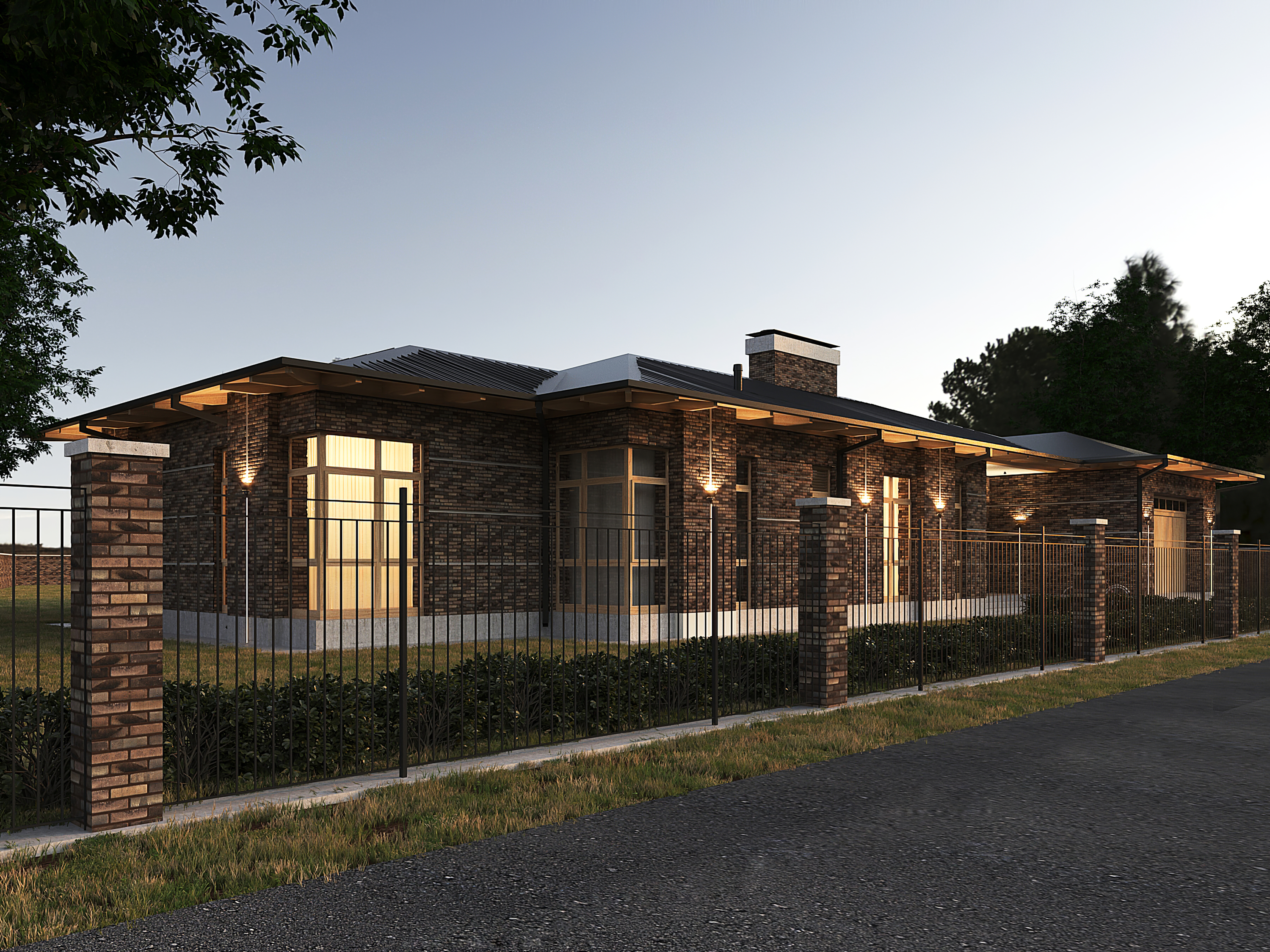 Exterior House Visualization-6