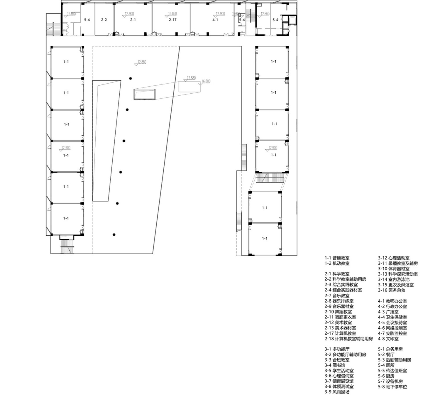 深圳福田绿洲小学丨中国深圳丨悉地国际东西影工作室-132